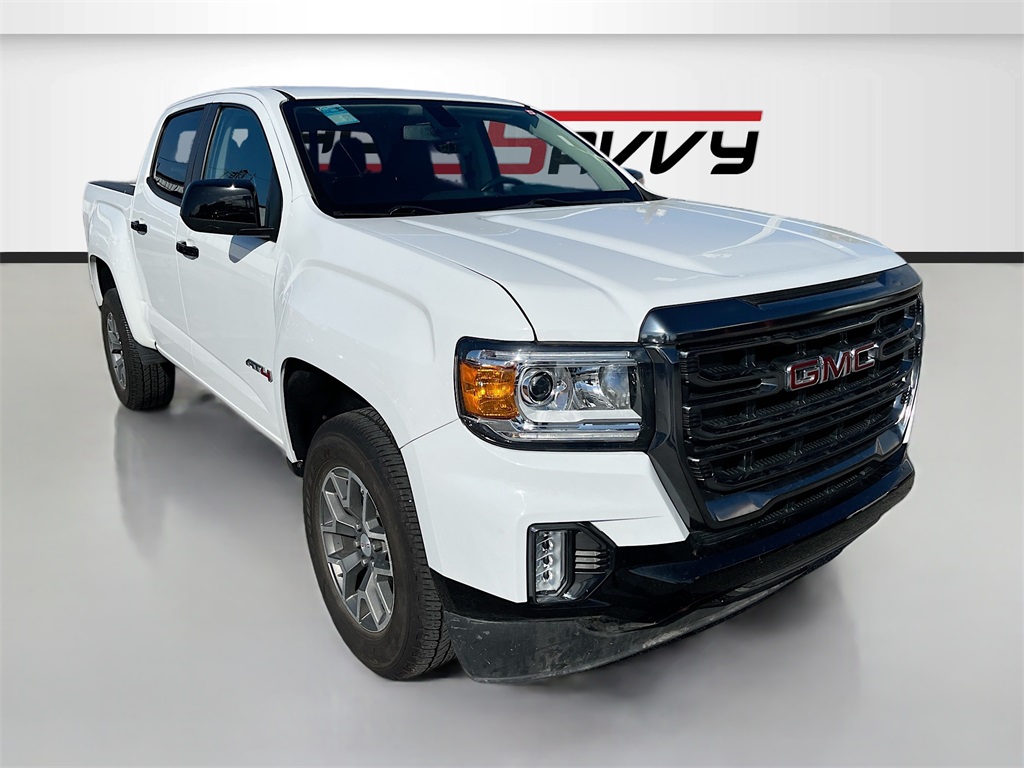 2022 GMC Canyon AT4 w/Cloth White at Central Houston Nissan