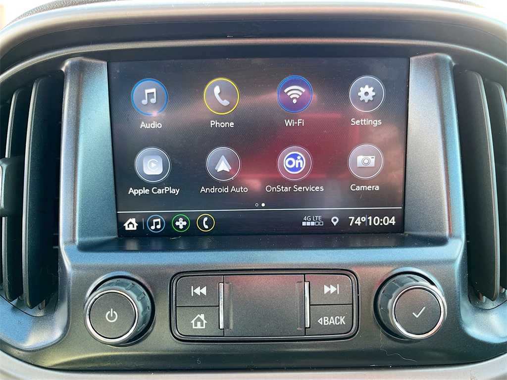 2022 GMC Canyon AT4 w/Cloth White at Central Houston Nissan