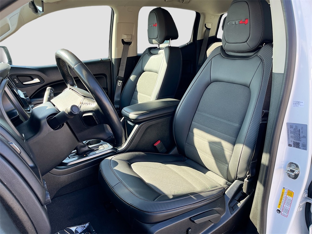 2022 GMC Canyon AT4 w/Cloth White at Central Houston Nissan