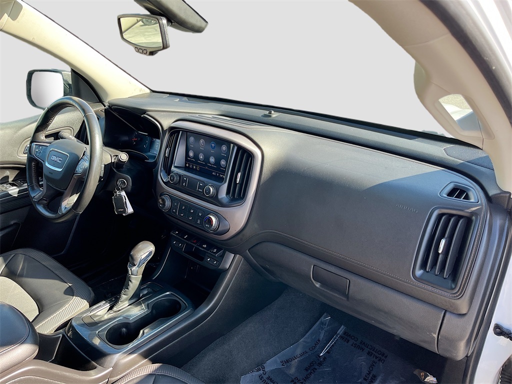 2022 GMC Canyon AT4 w/Cloth White at Central Houston Nissan