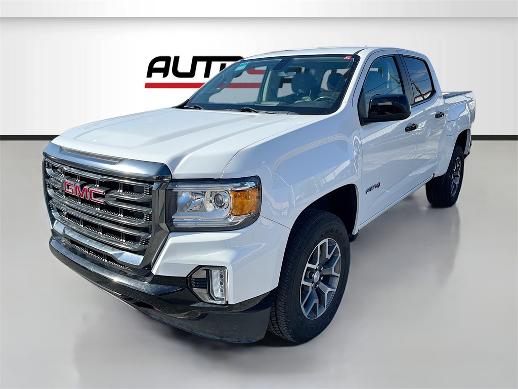 2022 GMC Canyon AT4 w/Cloth White at Central Houston Nissan