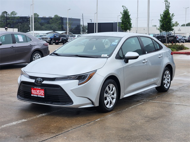 2024 Toyota Corolla LE Silver at Don McGill Toyota