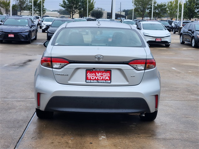 2024 Toyota Corolla LE Silver at Don McGill Toyota