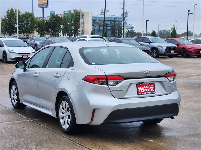 2024 Toyota Corolla LE Silver at Don McGill Toyota