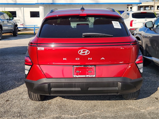 2024 Hyundai Kona SEL Red at Baytown Hyundai