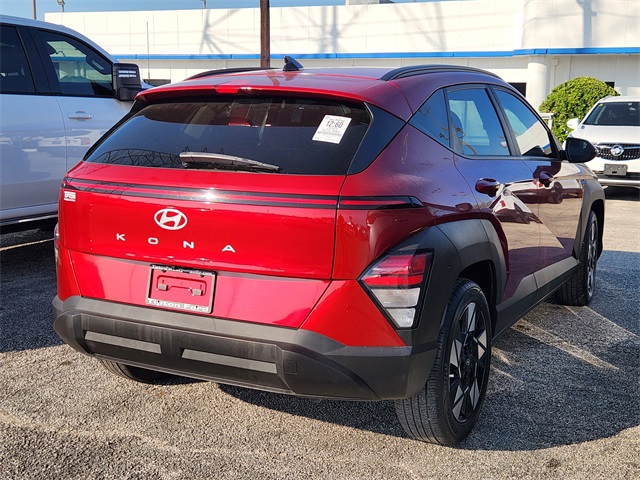 2024 Hyundai Kona SEL Red at Baytown Hyundai