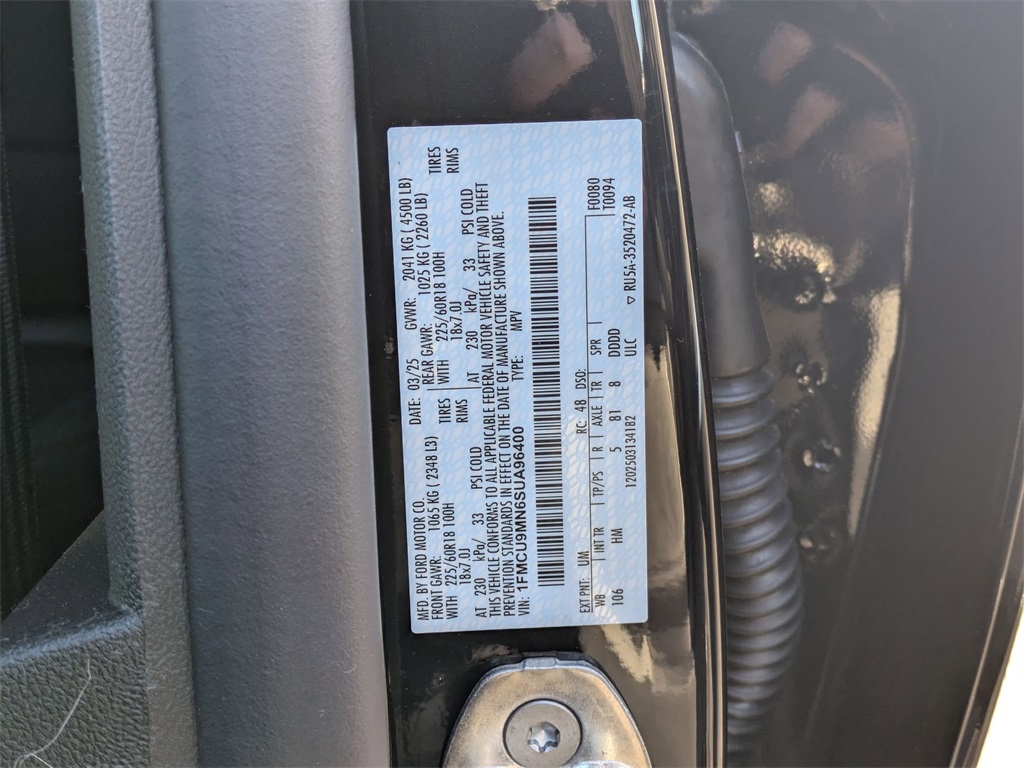 New 2025 Ford Escape For Sale in Findlay, OH