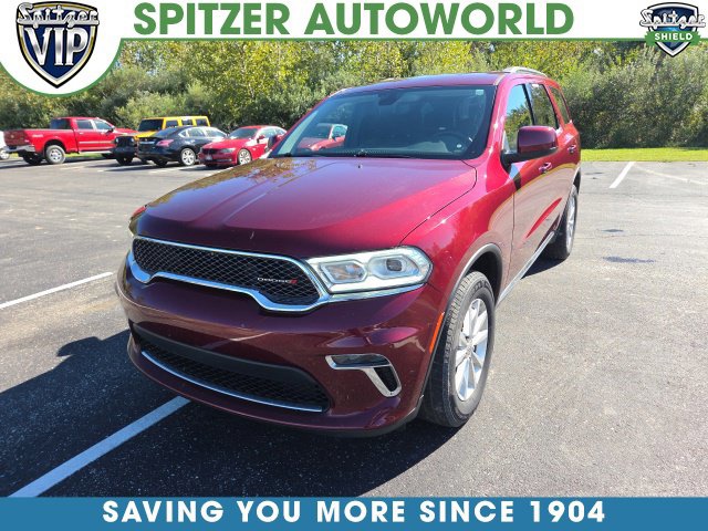 Octane Red Pearlcoat 2021 Dodge Durango SUV / Crossover All-Wheel Drive 8-Speed Automatic