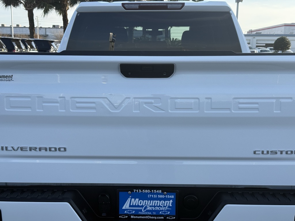 2021 Chevrolet Silverado 1500 Custom White at Classic Elite Chevrolet Sugar Land