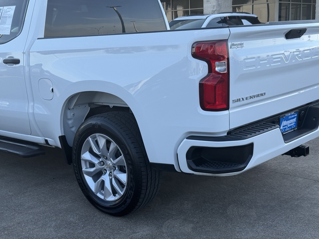 2021 Chevrolet Silverado 1500 Custom White at Classic Elite Chevrolet Sugar Land