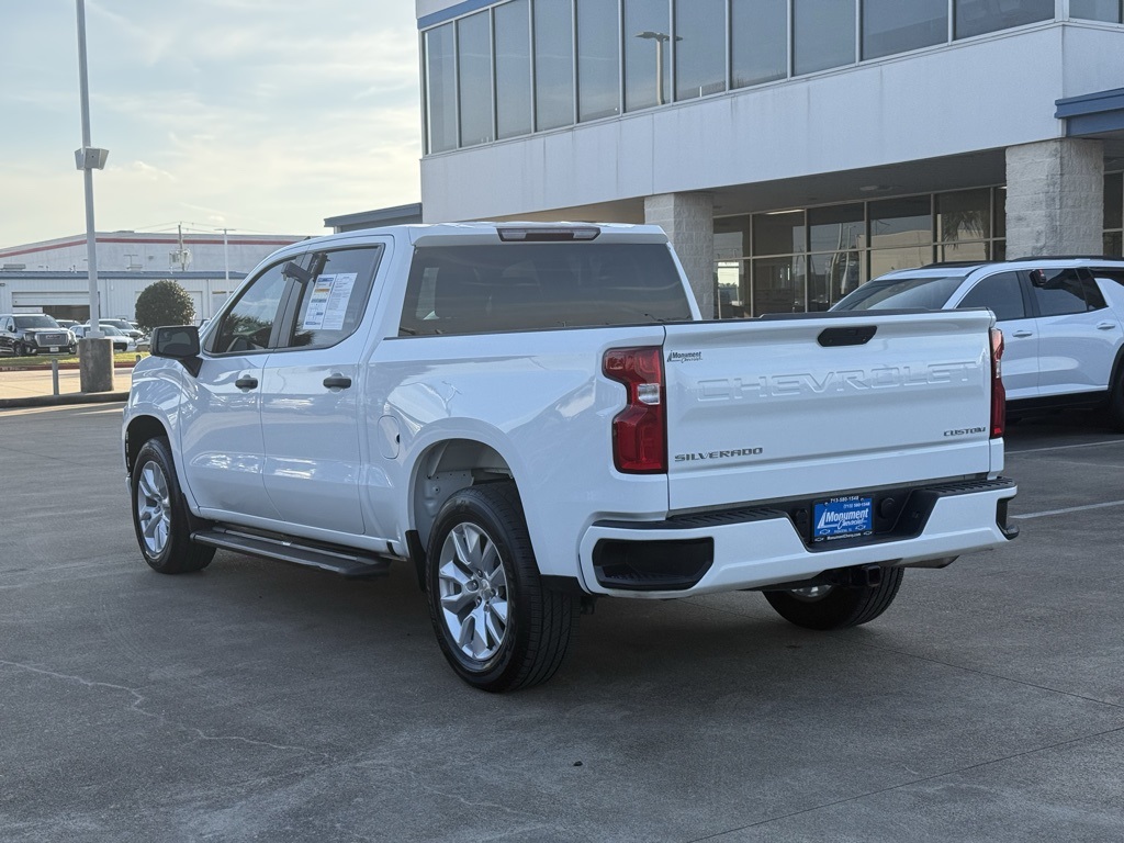2021 Chevrolet Silverado 1500 Custom White at Classic Elite Chevrolet Sugar Land