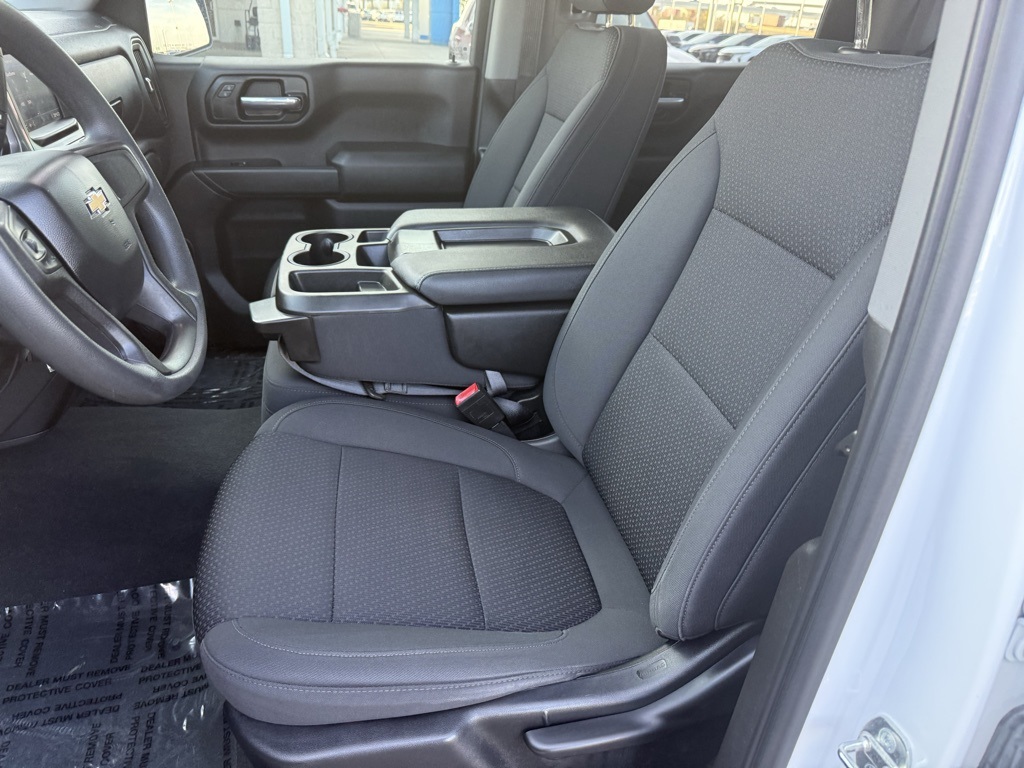 2021 Chevrolet Silverado 1500 Custom White at Classic Elite Chevrolet Sugar Land