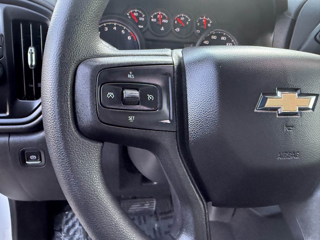 2021 Chevrolet Silverado 1500 Custom White at Classic Elite Chevrolet Sugar Land