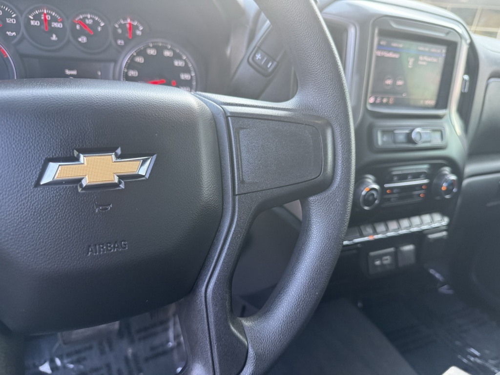 2021 Chevrolet Silverado 1500 Custom White at Classic Elite Chevrolet Sugar Land