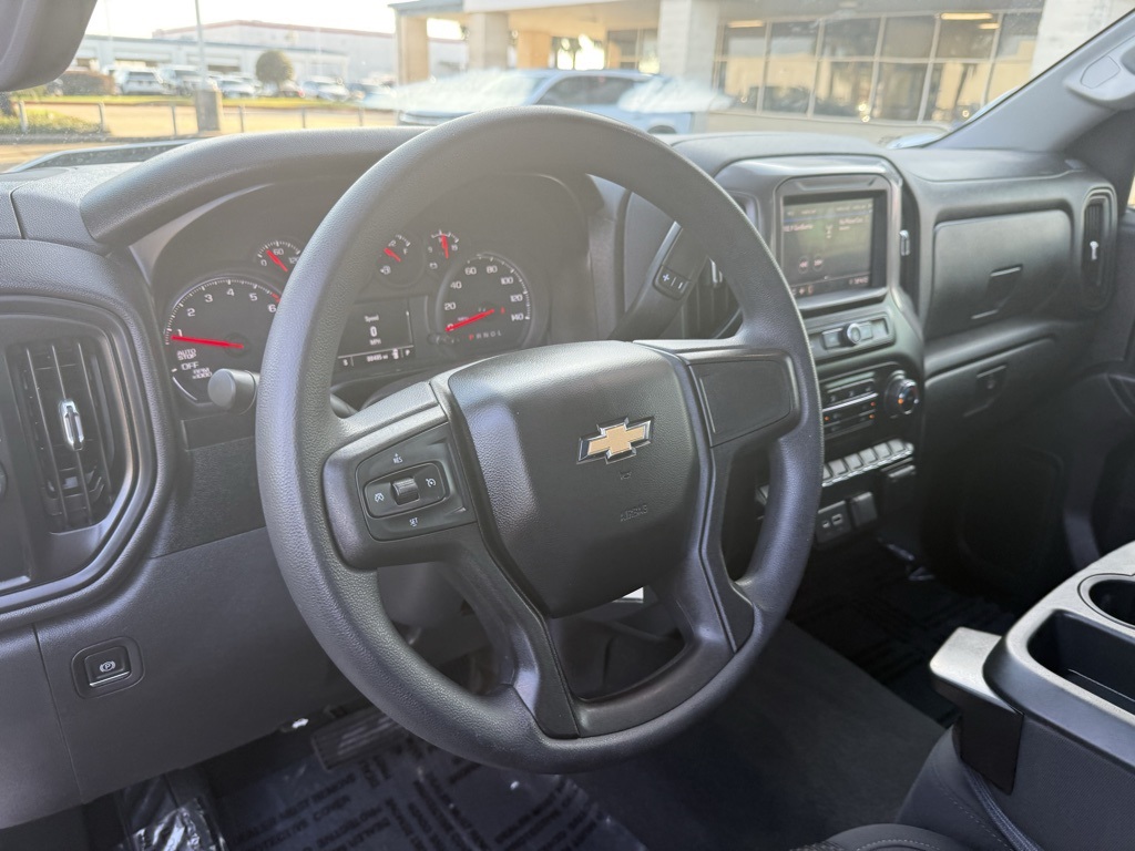 2021 Chevrolet Silverado 1500 Custom White at Classic Elite Chevrolet Sugar Land