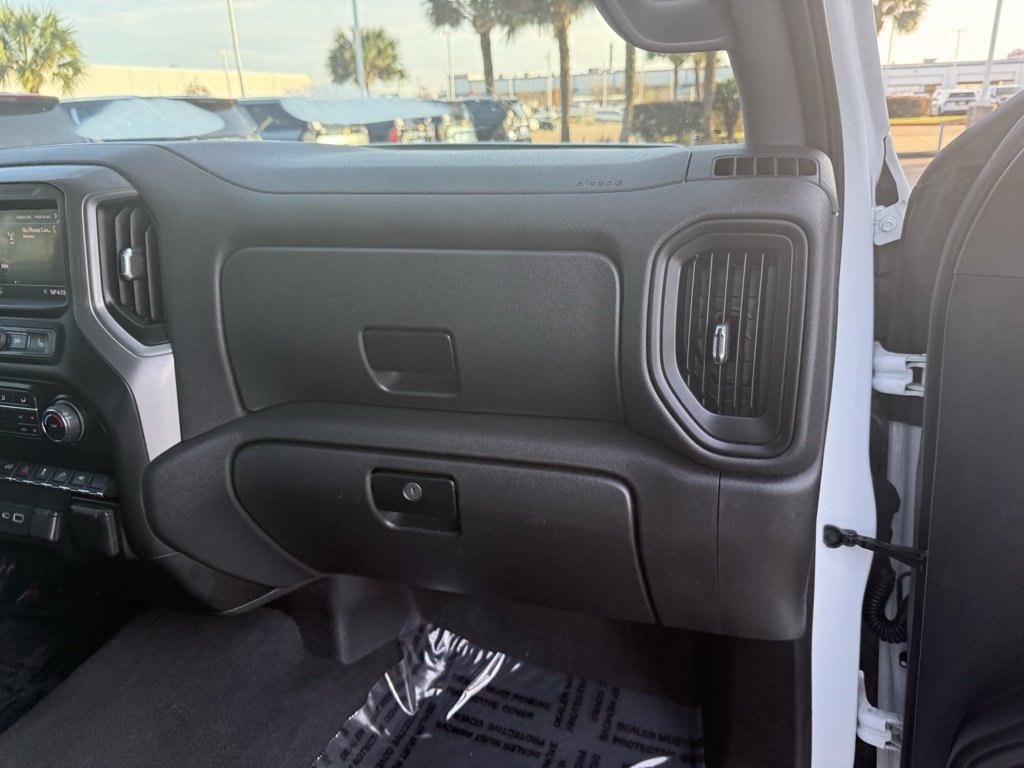2021 Chevrolet Silverado 1500 Custom White at Classic Elite Chevrolet Sugar Land