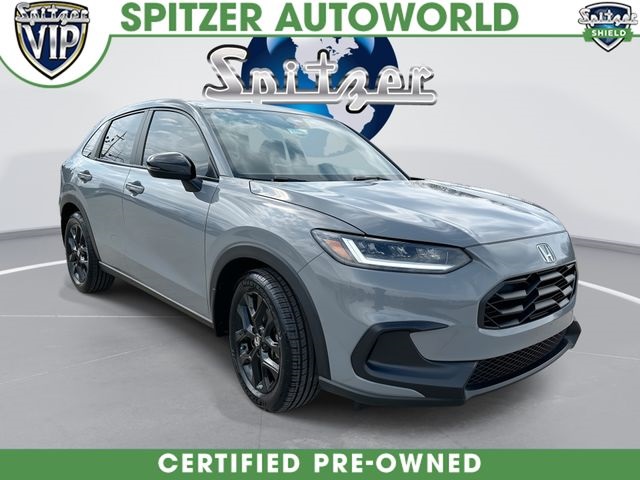 Urban Gray Pearl 2024 Honda HR-V Sport AWD SUV / Crossover All-Wheel Drive Continuously Variable Transmission