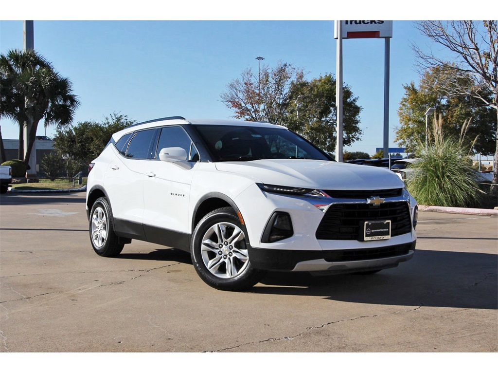 2020 Chevrolet Blazer LT White at DeMontrond Gulf Freeway