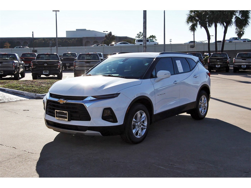 2020 Chevrolet Blazer LT White at DeMontrond Gulf Freeway