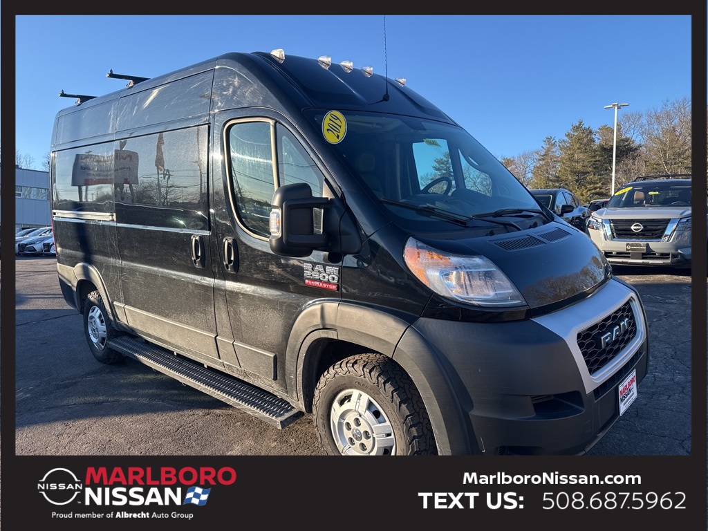 2019 RAM ProMaster 2500 136 High Roof Cargo Van FWD