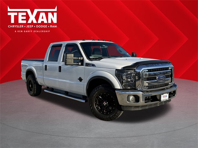 2015 Ford F-250SD XLT White at Emmons Autoplex