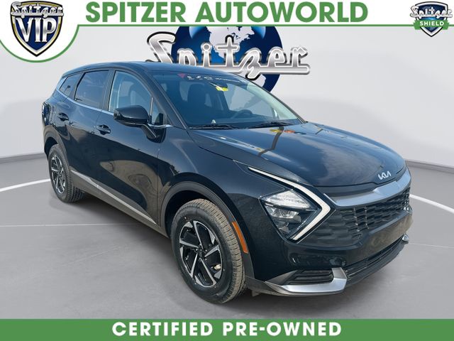 Fusion Black 2023 Kia Sportage Hybrid SUV / Crossover All-Wheel Drive 6-Speed Automatic