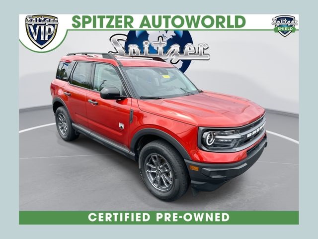 Chili Pepper Red 2023 Ford Bronco Sport Big Bend AWD SUV / Crossover All-Wheel Drive 8-Speed Automatic