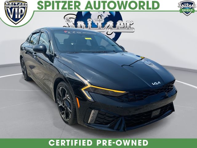 Aurora Black Pearl 2025 Kia K5 Sedan Front-Wheel Drive 8-Speed Automatic