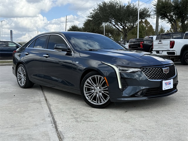 2022 Cadillac CT4 Premium Luxury Gray at AutoSavvy Houston Southwest
