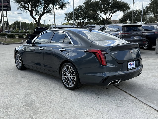 2022 Cadillac CT4 Premium Luxury Gray at AutoSavvy Houston Southwest