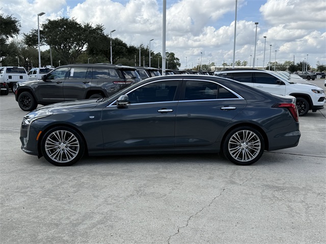 2022 Cadillac CT4 Premium Luxury Gray at AutoSavvy Houston Southwest