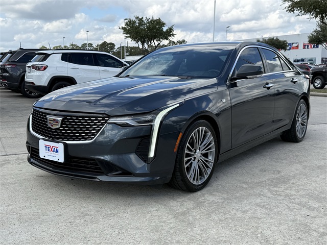 2022 Cadillac CT4 Premium Luxury Gray at AutoSavvy Houston Southwest