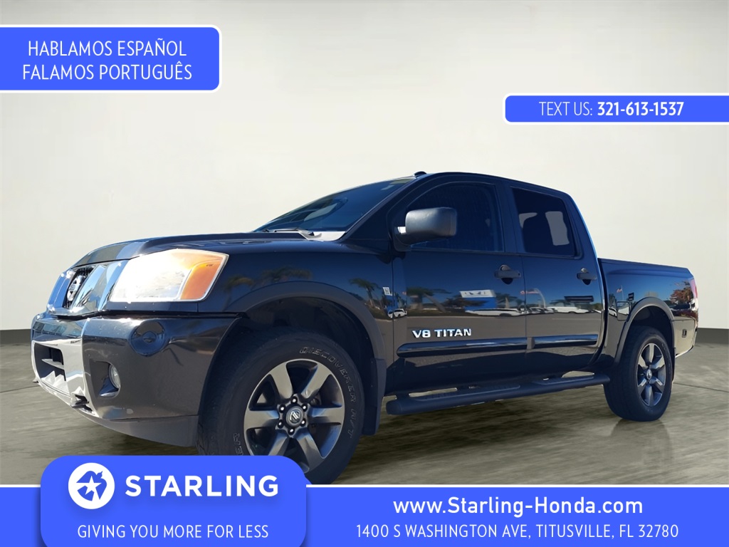 2015 Nissan Titan SV Crew Cab 4WD