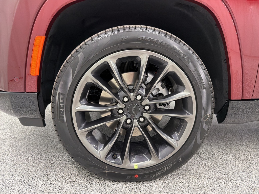 2025 Jeep Grand Wagoneer Series II Red at Bayshore Chrysler Jeep Dodge Ram