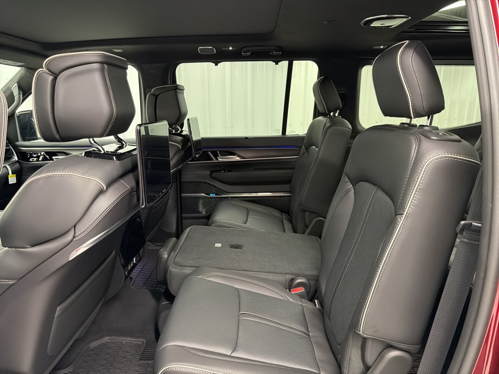 2025 Jeep Grand Wagoneer Series II Red at Bayshore Chrysler Jeep Dodge Ram