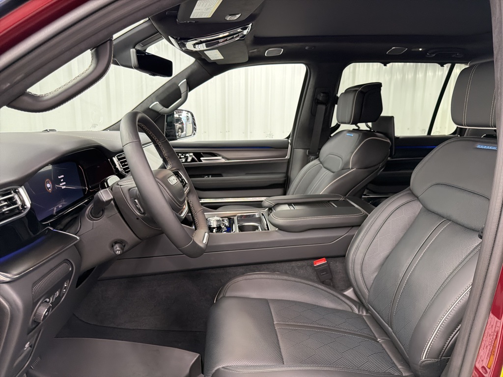 2025 Jeep Grand Wagoneer Series II Red at Bayshore Chrysler Jeep Dodge Ram