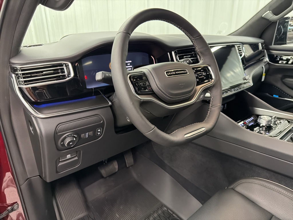 2025 Jeep Grand Wagoneer Series II Red at Bayshore Chrysler Jeep Dodge Ram
