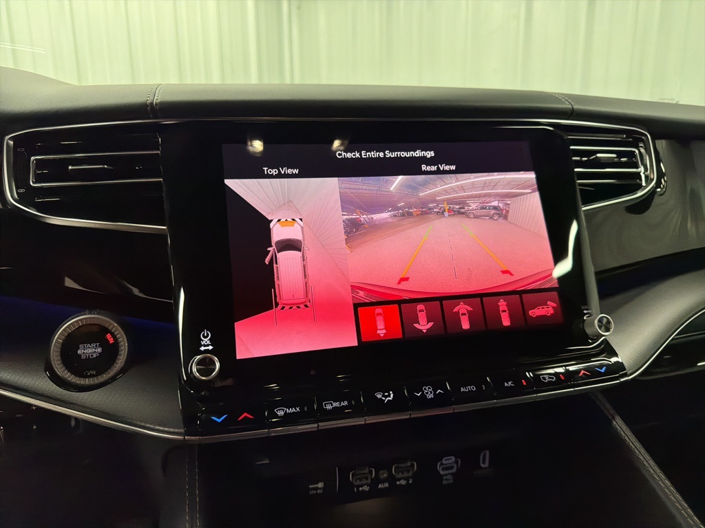 2025 Jeep Grand Wagoneer Series II Red at Bayshore Chrysler Jeep Dodge Ram