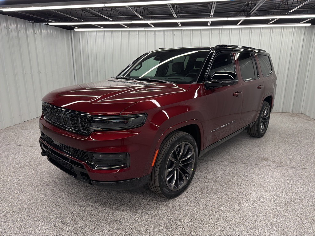 2025 Jeep Grand Wagoneer Series II Red at Bayshore Chrysler Jeep Dodge Ram