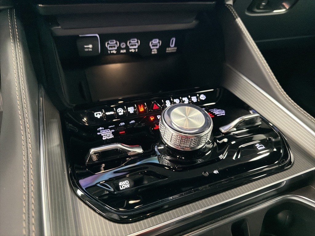 2025 Jeep Grand Wagoneer Series II Red at Bayshore Chrysler Jeep Dodge Ram