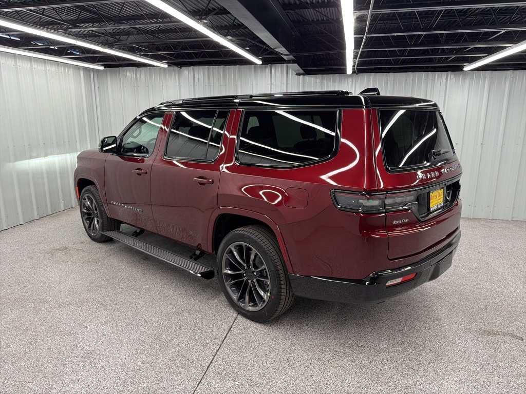 2025 Jeep Grand Wagoneer Series II Red at Bayshore Chrysler Jeep Dodge Ram