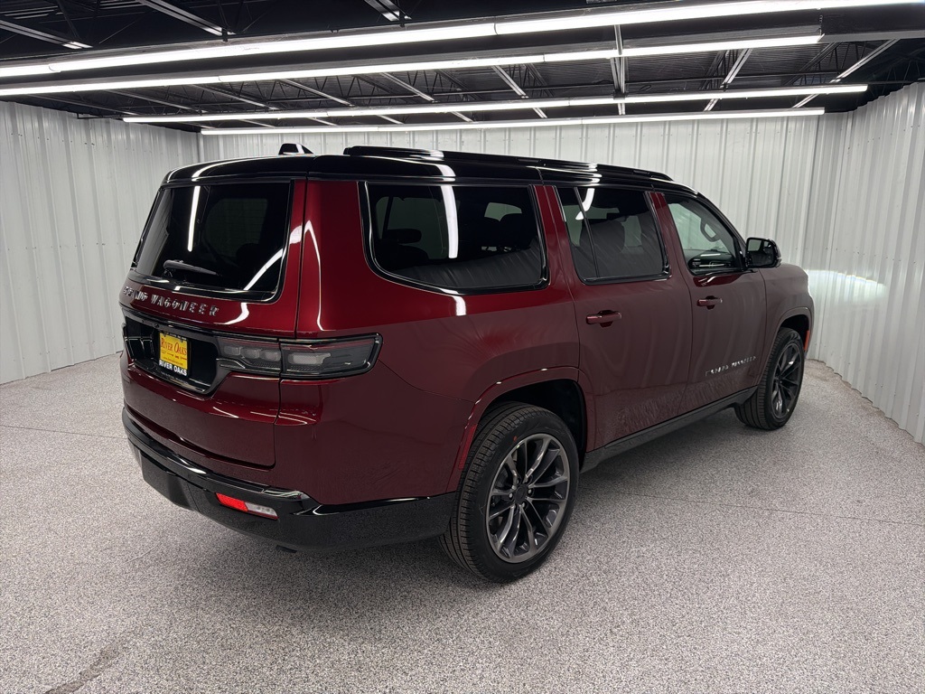 2025 Jeep Grand Wagoneer Series II Red at Bayshore Chrysler Jeep Dodge Ram