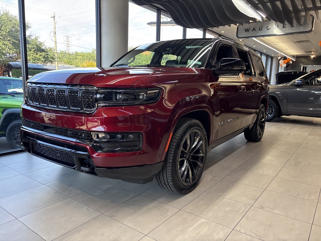 2025 Jeep Grand Wagoneer Series II Red at Bayshore Chrysler Jeep Dodge Ram