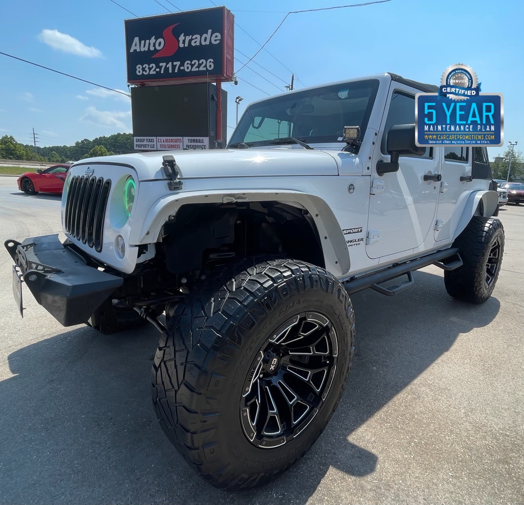 2016 Jeep Wrangler Unlimited Sport White at Autostrade