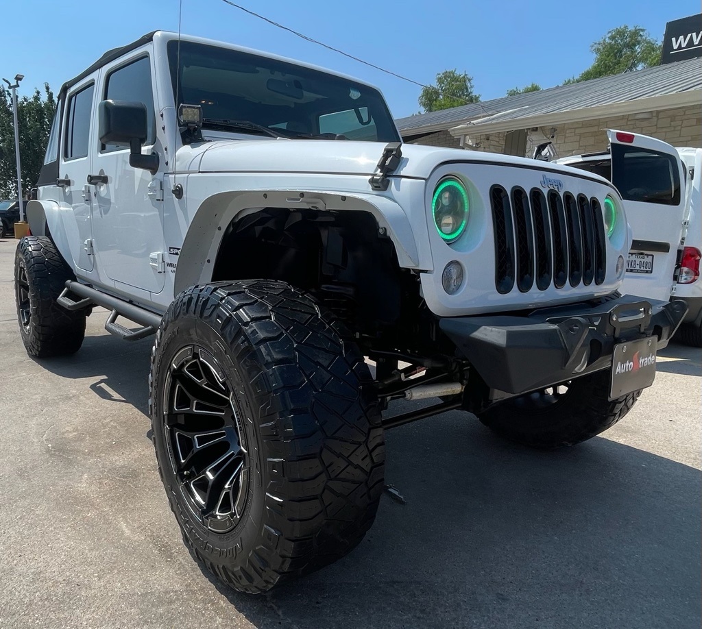 2016 Jeep Wrangler Unlimited Sport White at Autostrade
