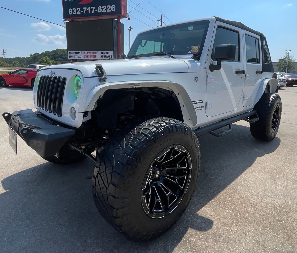 2016 Jeep Wrangler Unlimited Sport White at Autostrade