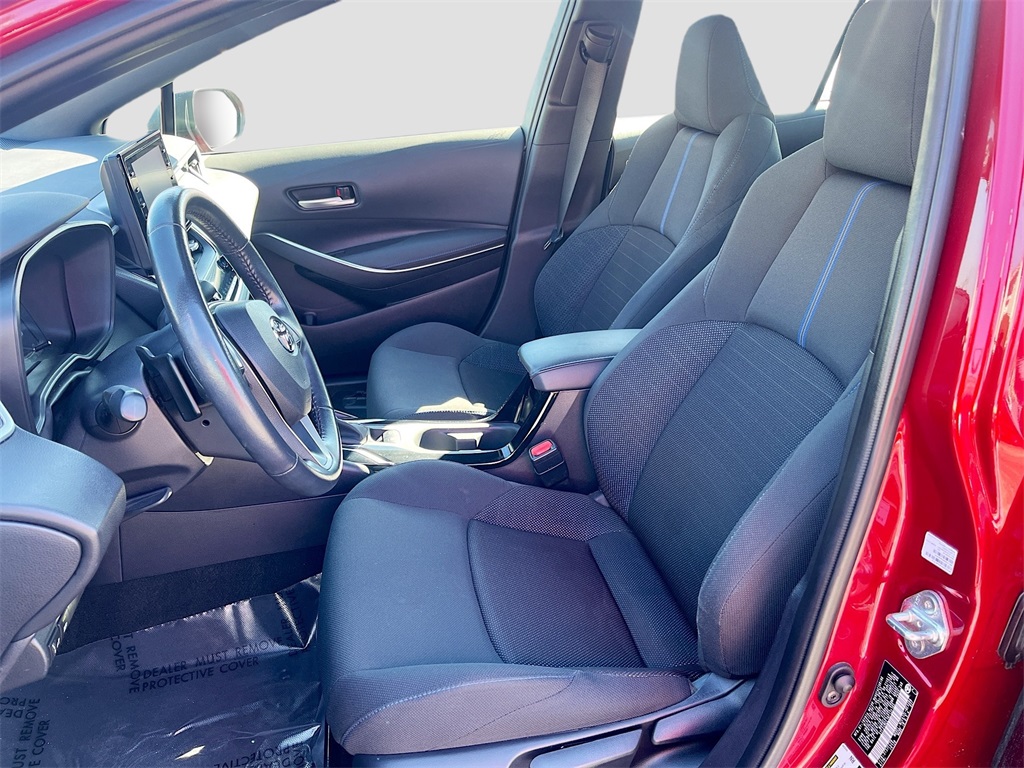 2022 Toyota Corolla SE Nightshade Red at Toyota of Victoria