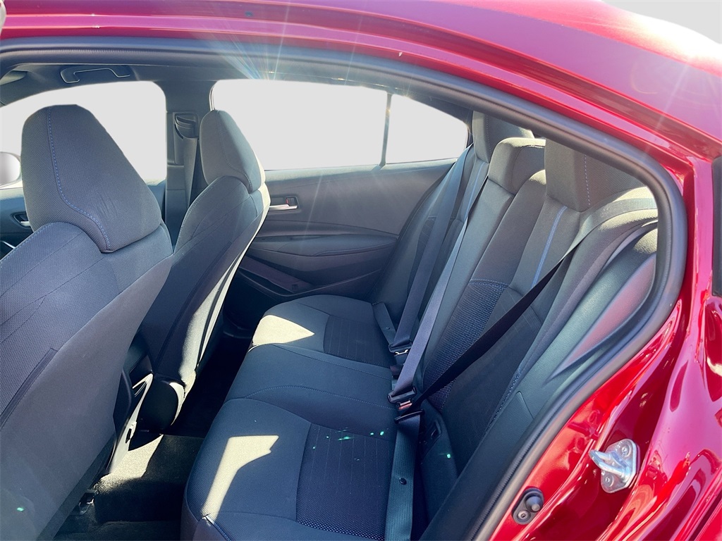 2022 Toyota Corolla SE Nightshade Red at Toyota of Victoria