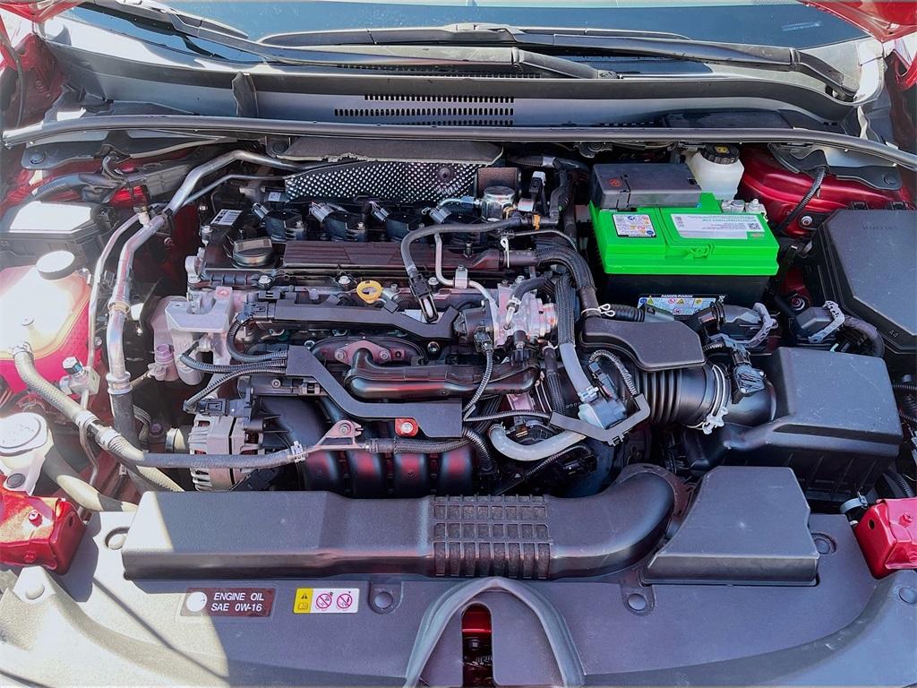 2022 Toyota Corolla SE Nightshade Red at Toyota of Victoria