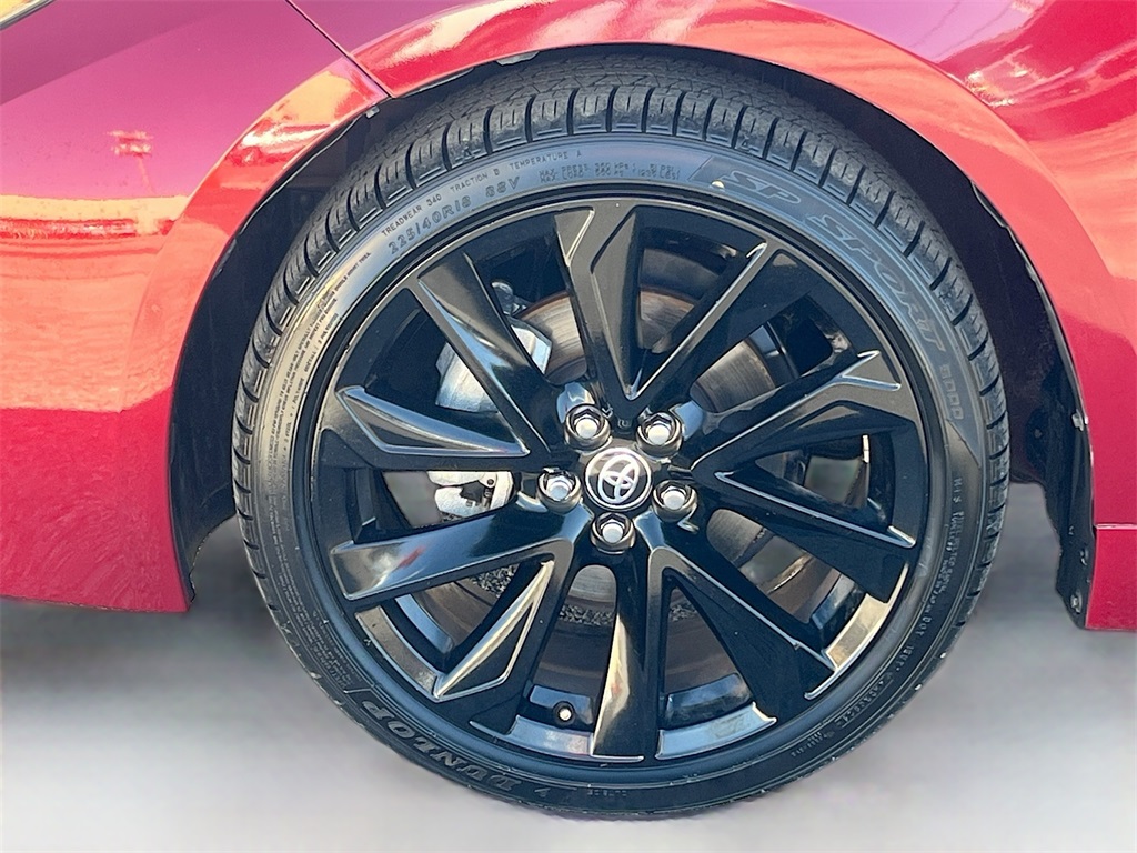 2022 Toyota Corolla SE Nightshade Red at Toyota of Victoria